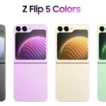 ما هي ألوان هاتف Galaxy Z Flip6